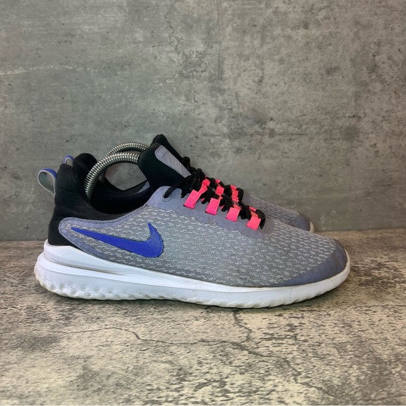 Nike Rival Running Sneakers Womens sz 9 - black/purple - Picture 1 of 6